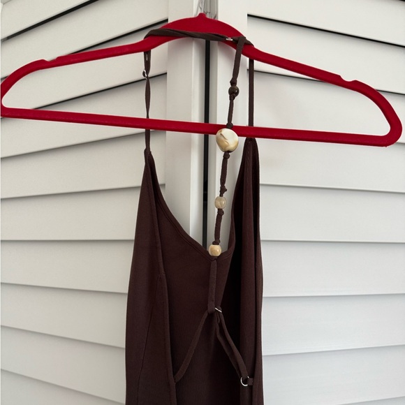 White Fox Boutique Brown Maxi Dress - Picture 6 of 7